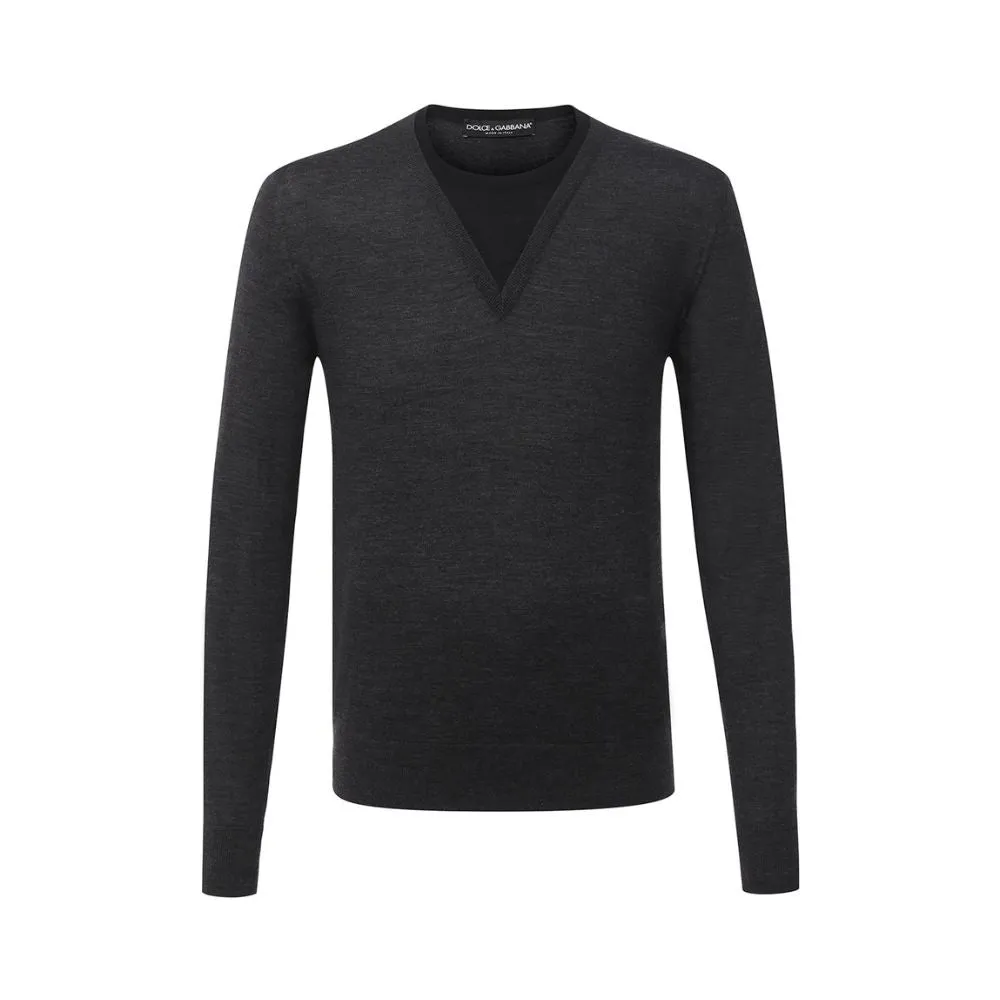 Gray Wool Sweater