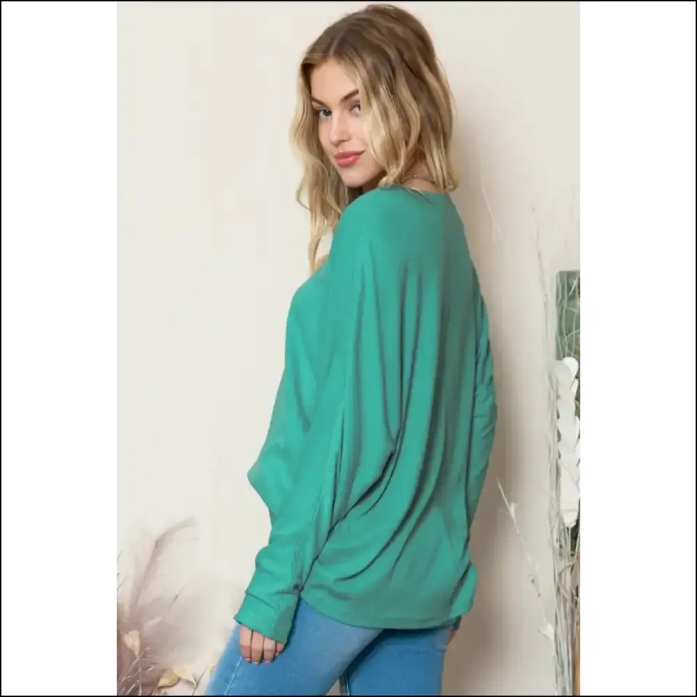 Green with Envy: your Chic Green Casual Top Awaits! 🐸 Needful Things