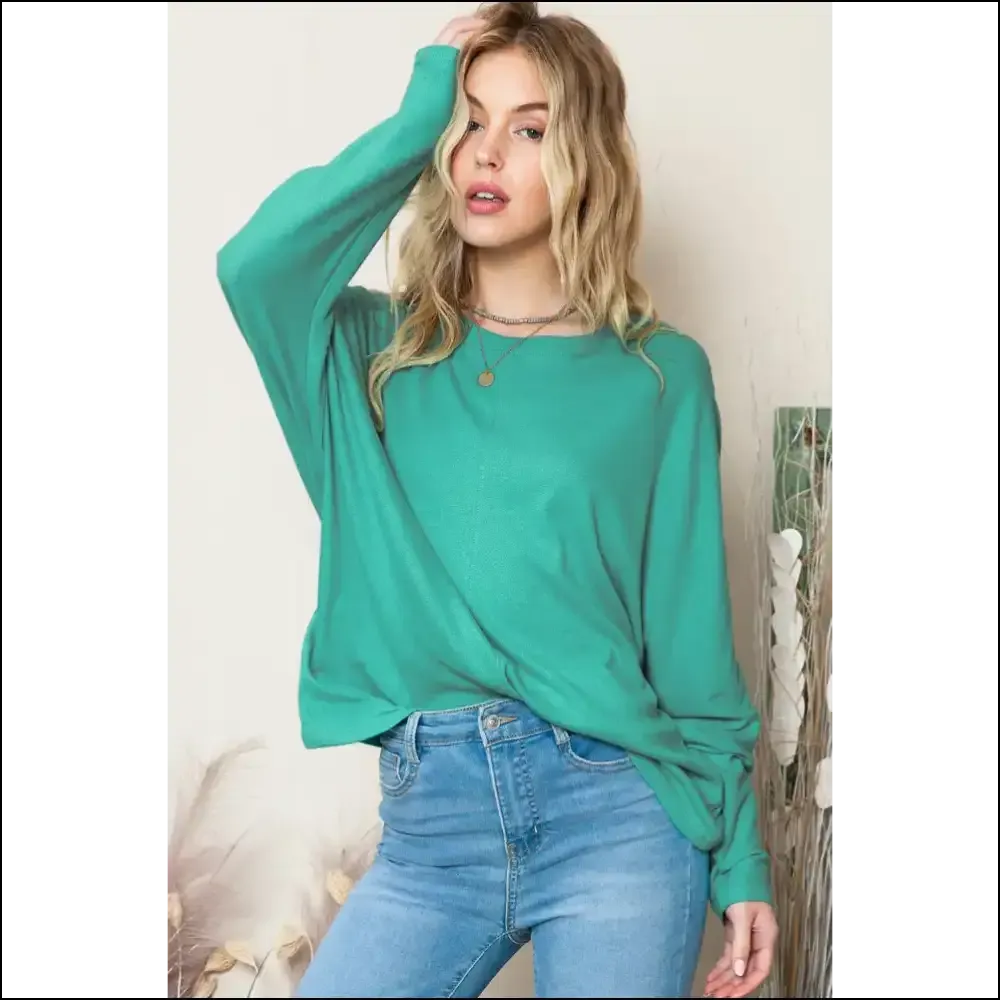 Green with Envy: your Chic Green Casual Top Awaits! 🐸 Needful Things