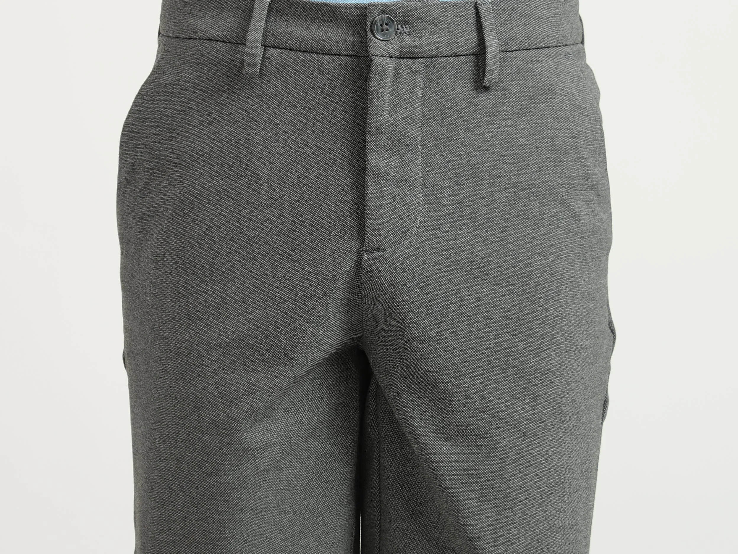 Grey Knit Shorts
