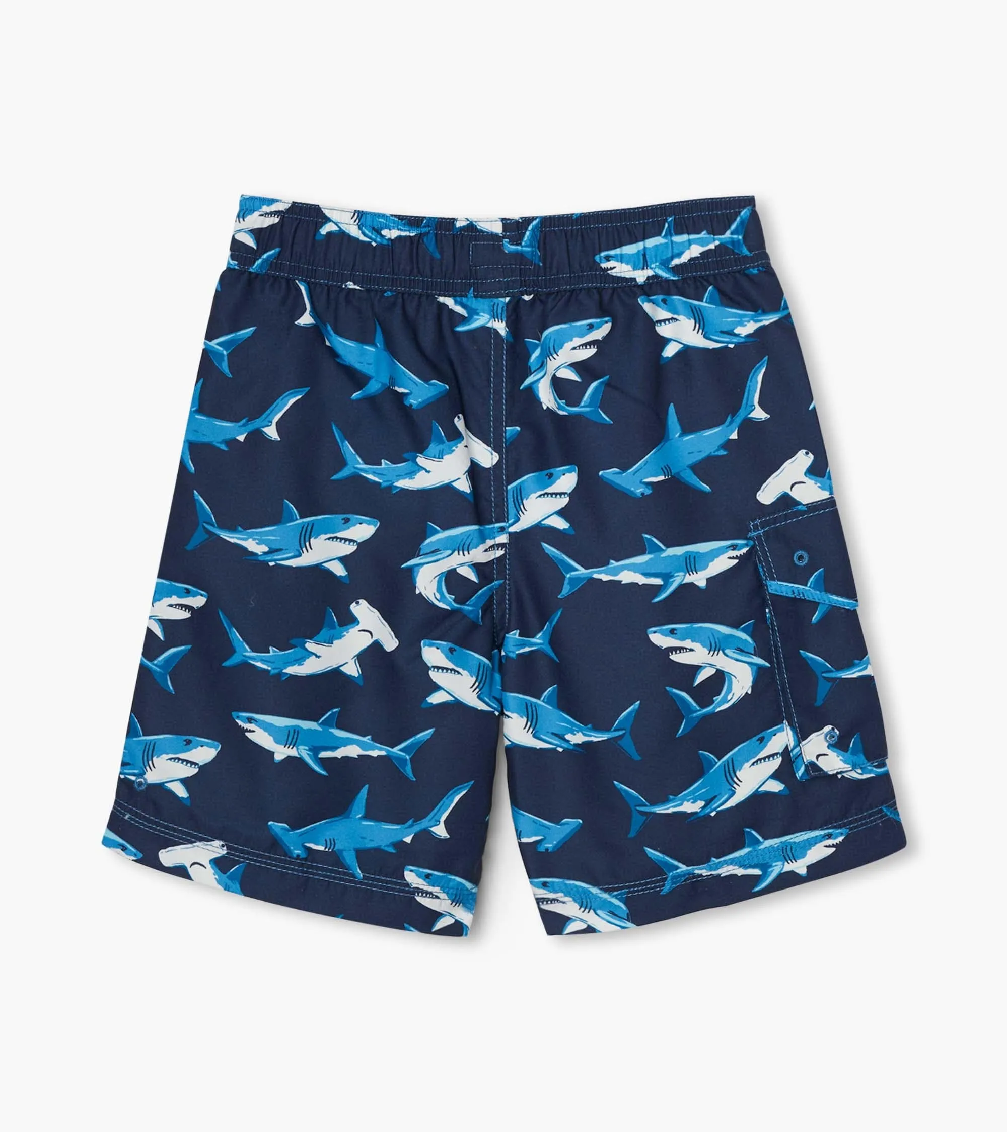 Hatley 'Deep Sea Sharks' Swim Shorts
