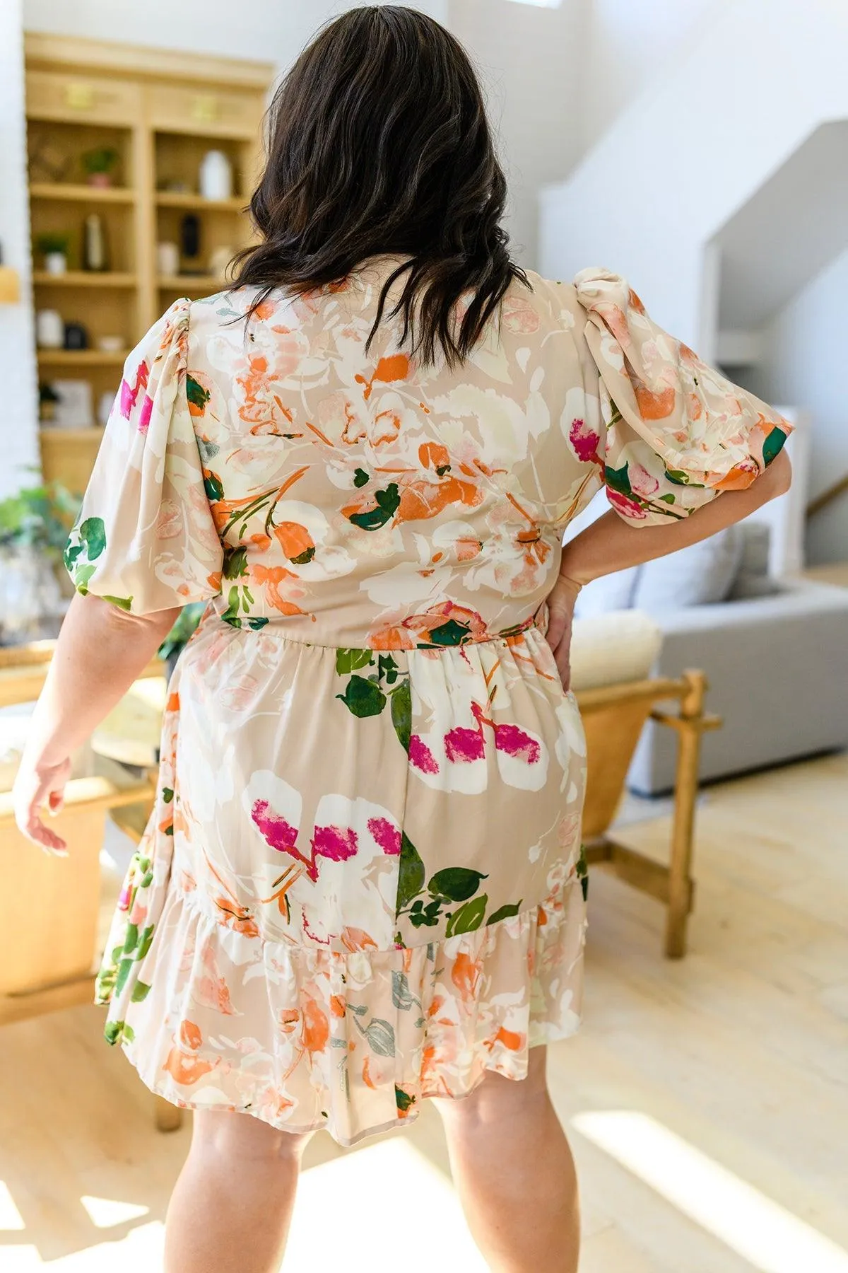 Hazel Blues® |  Delightful Surprise Floral Dress