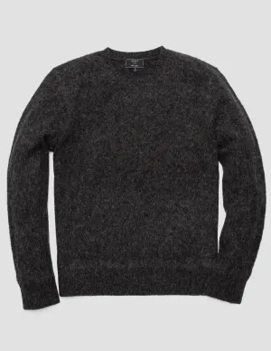Highlands Shetland Sweater in Charcoal
