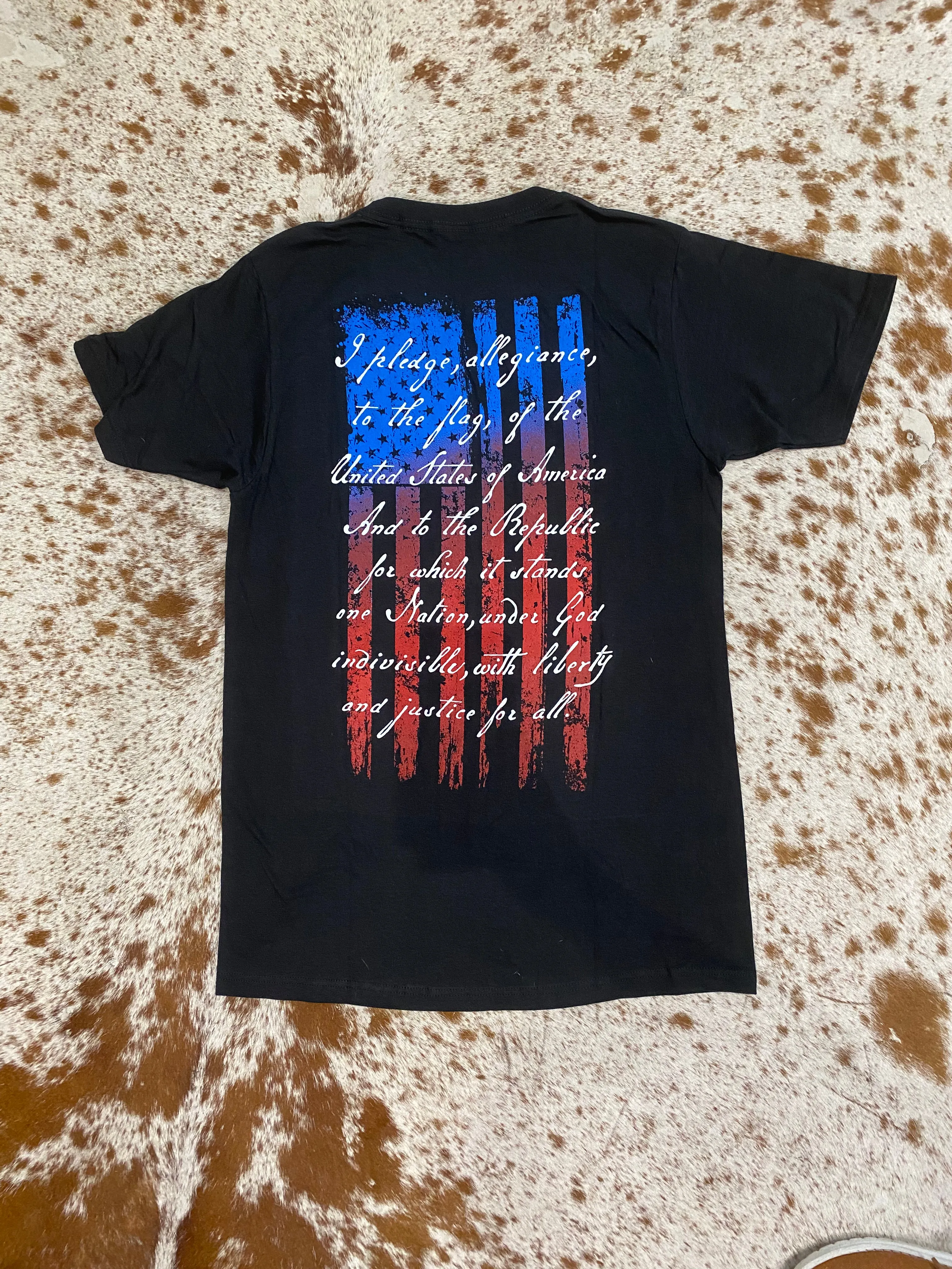 Howitzer Black Allegiance Flag Tee-Shirt