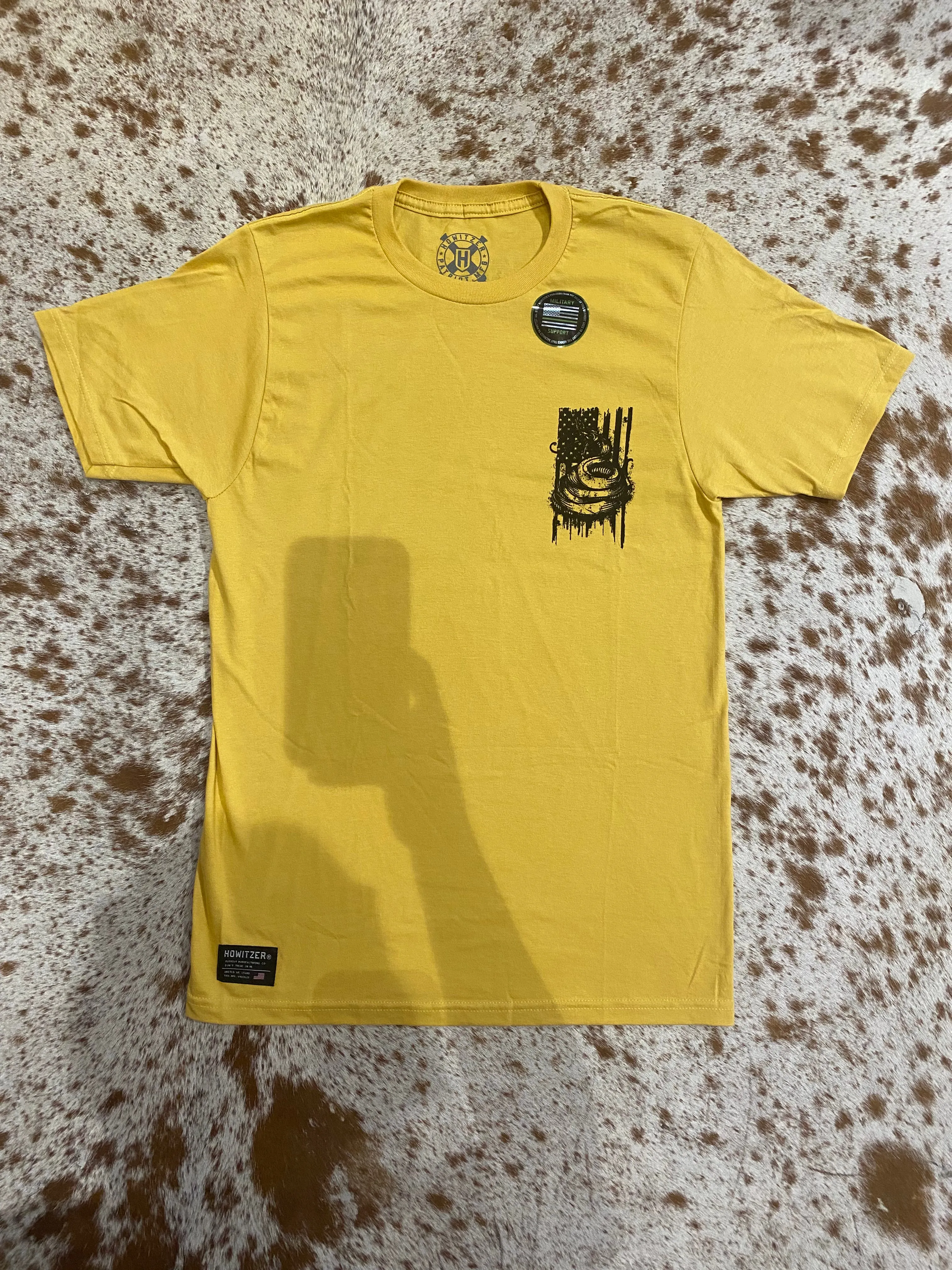 Howitzer Freedom Snake Mustard Graphic