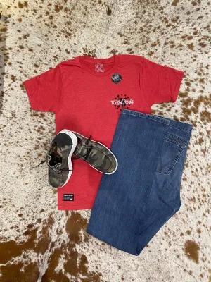 Howitzer Red Heather 76 Stencil Tee-Shirt
