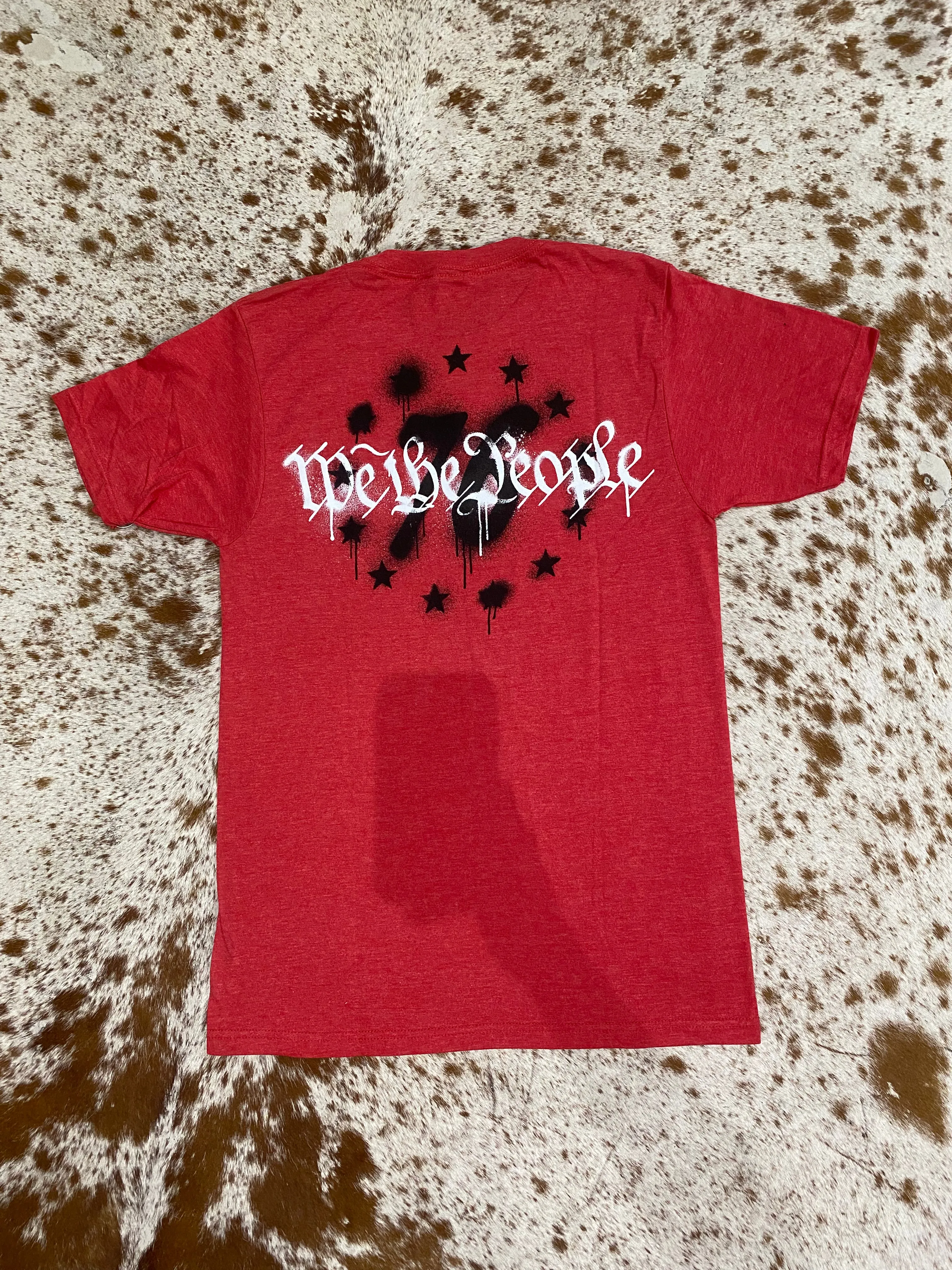 Howitzer Red Heather 76 Stencil Tee-Shirt