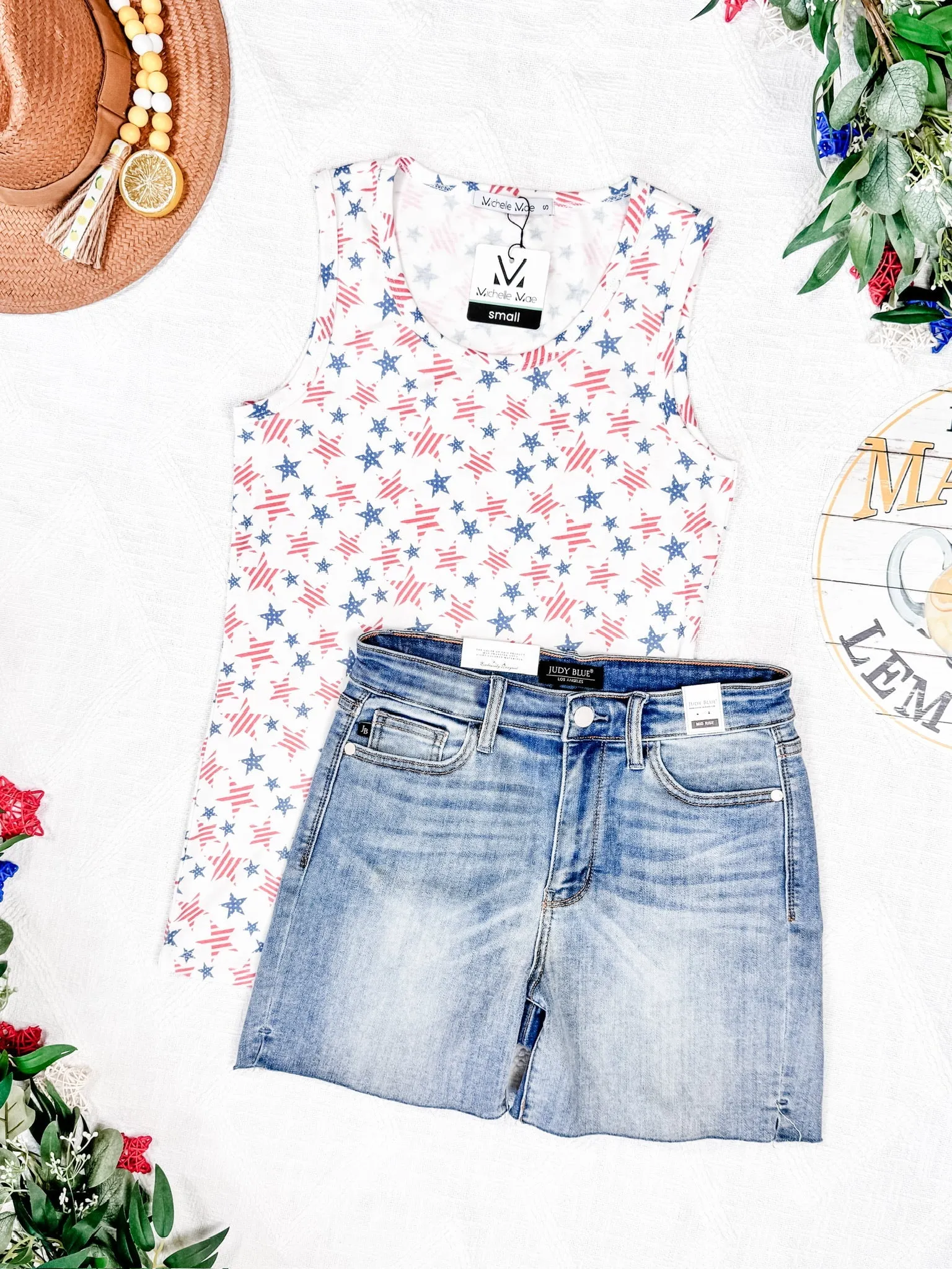 IN STOCK Ava Tank - American Stars and Stripes