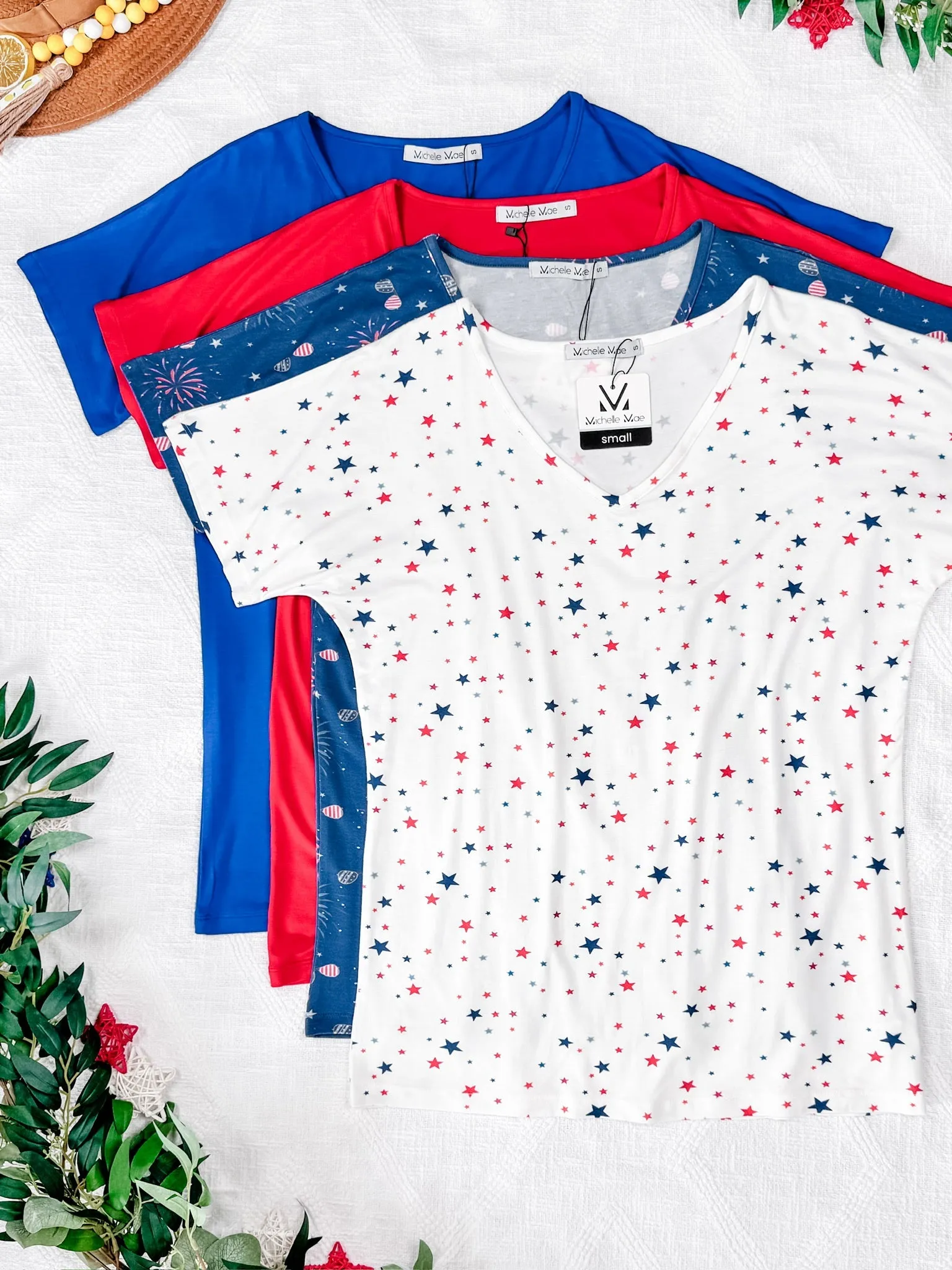 IN STOCK Chloe Cozy Tee - Royal Blue