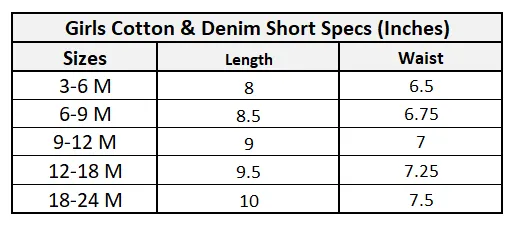 Infant Girls Cotton Terry Short BE HAPPY-Citrus