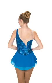 J252/16 Aurellia Ocean Blue Dress - Child 12-14