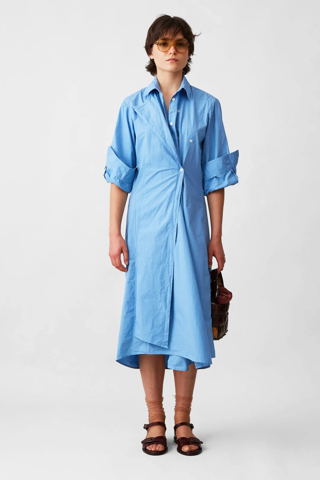 Jones Shirtdress in Ashleigh Blue Poplin