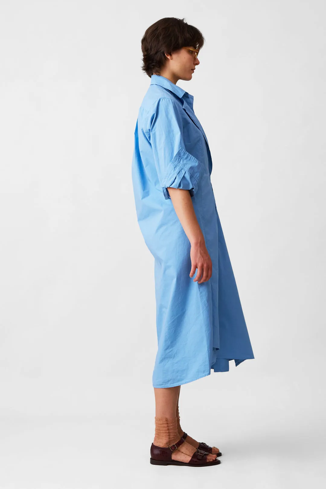 Jones Shirtdress in Ashleigh Blue Poplin