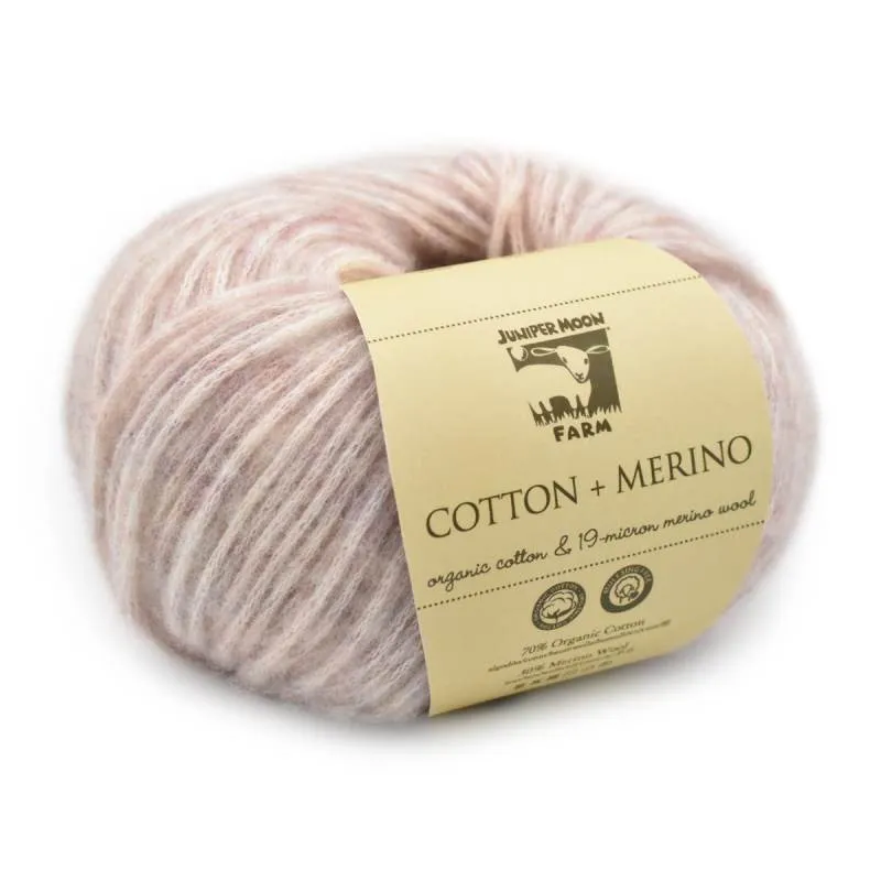 Juniper Moon Farm Cotton   Merino Shadow Aran Yarn