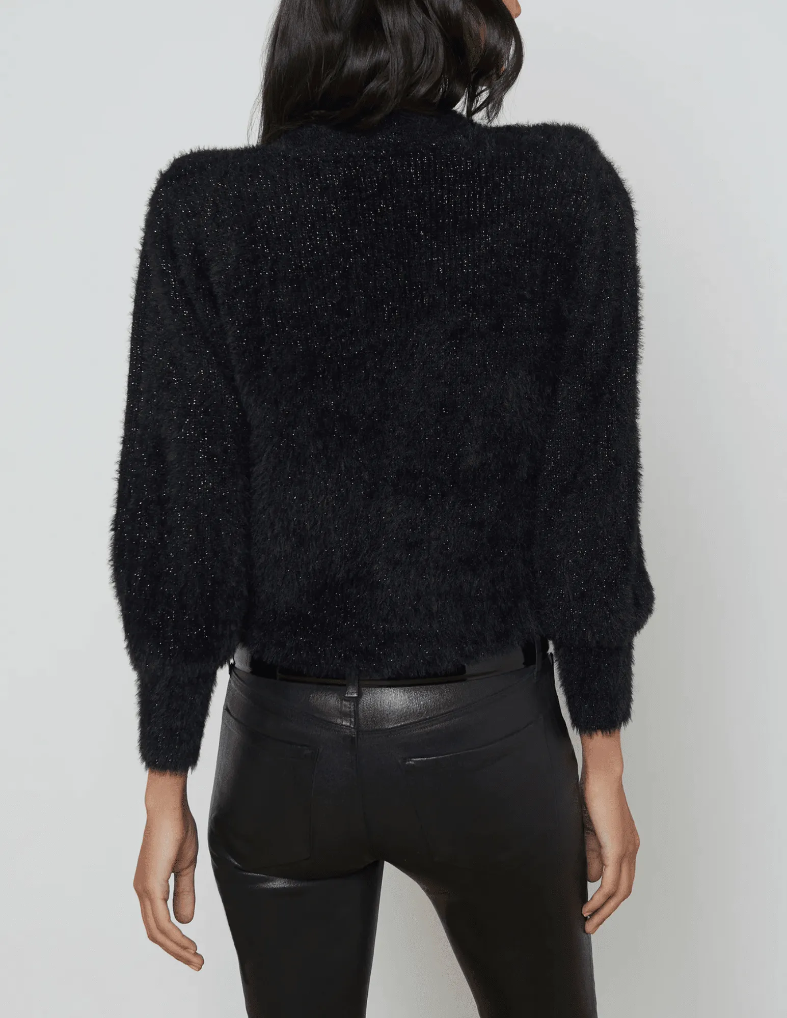 L'Agence Talullah Shoulder Pad Cardigan
