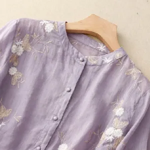 Laura™ | Embroidered Blouse