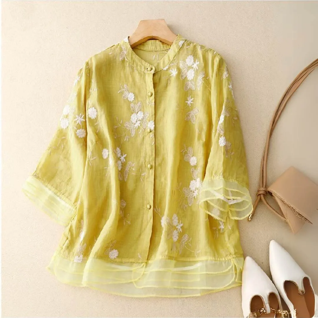 Laura™ | Embroidered Blouse