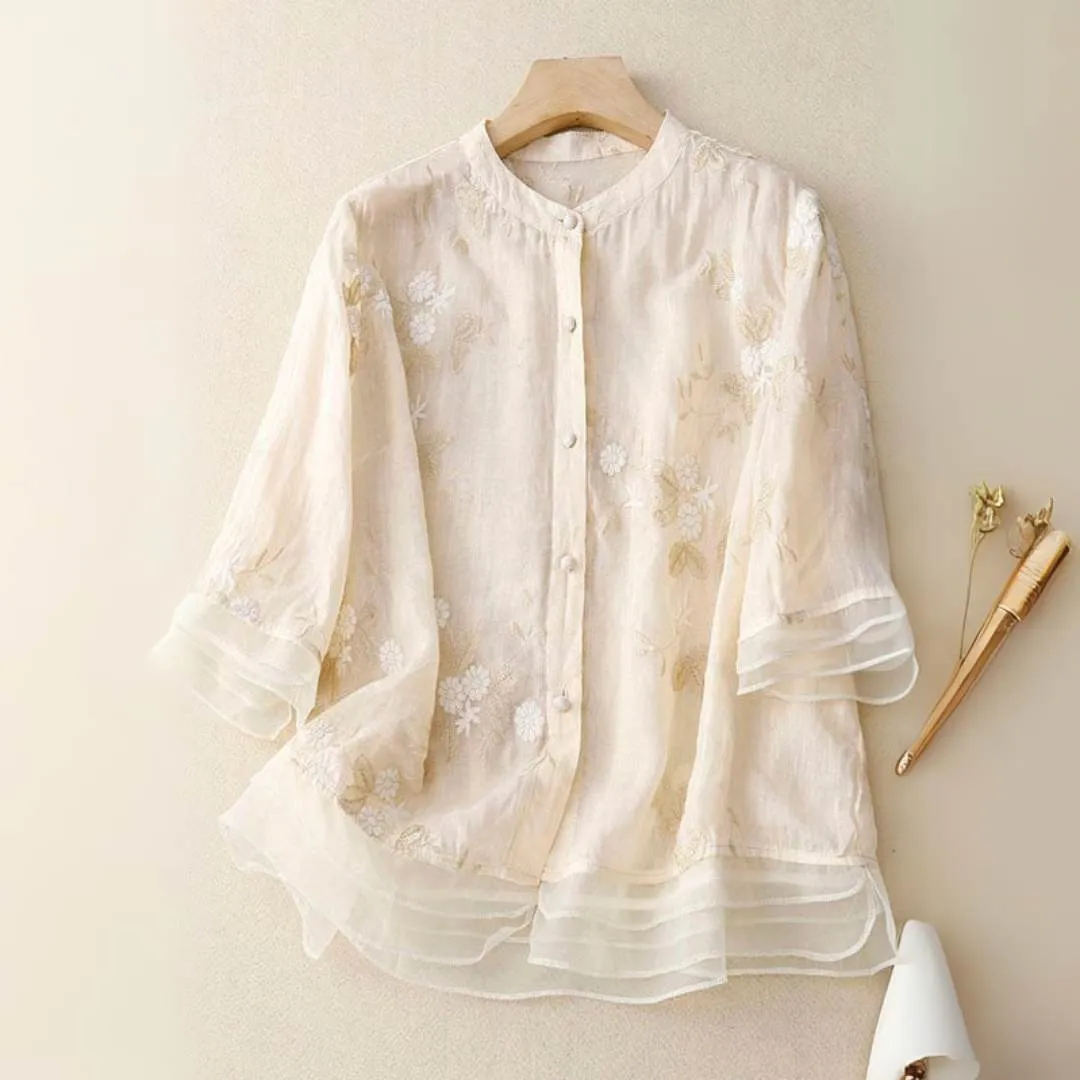 Laura™ | Embroidered Blouse