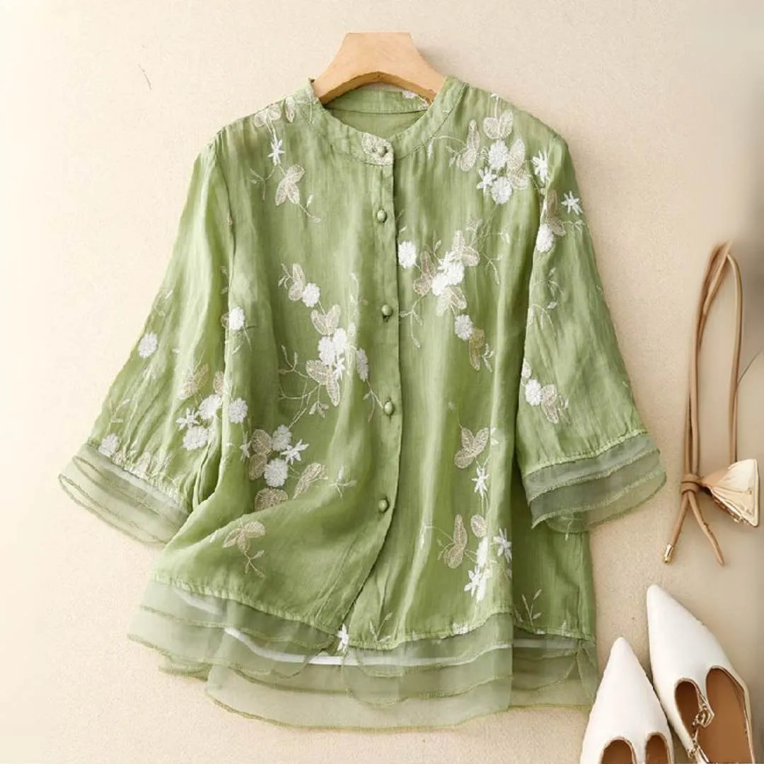 Laura™ | Embroidered Blouse