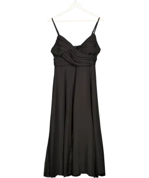 Layered With Love Black Midnight In Paris V-neck Sleeveless Dress UK M