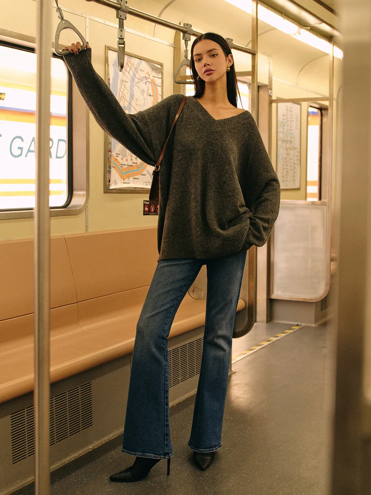 Leisure Wool-Blend Sweater