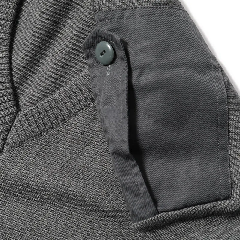 Like New Austrian Army V-Neck Wool Pullover