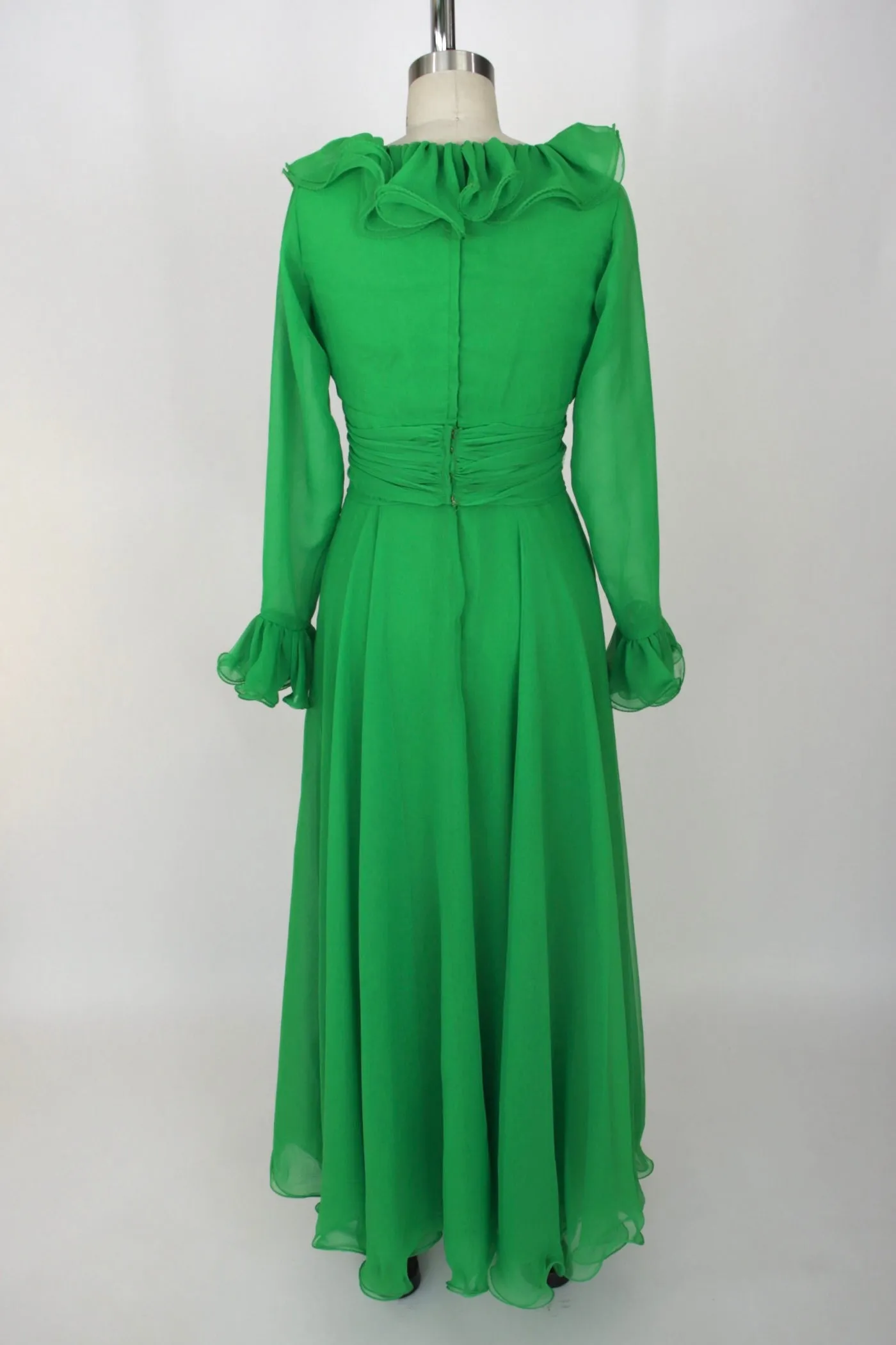 Lillie Rubin Chiffon Ruffle Dress