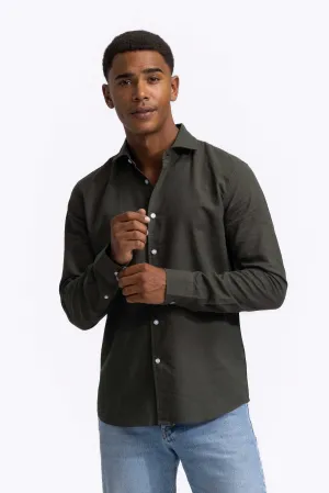 Lindo Green Linen Shirt