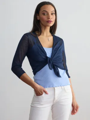 LINEN BALLET WRAP