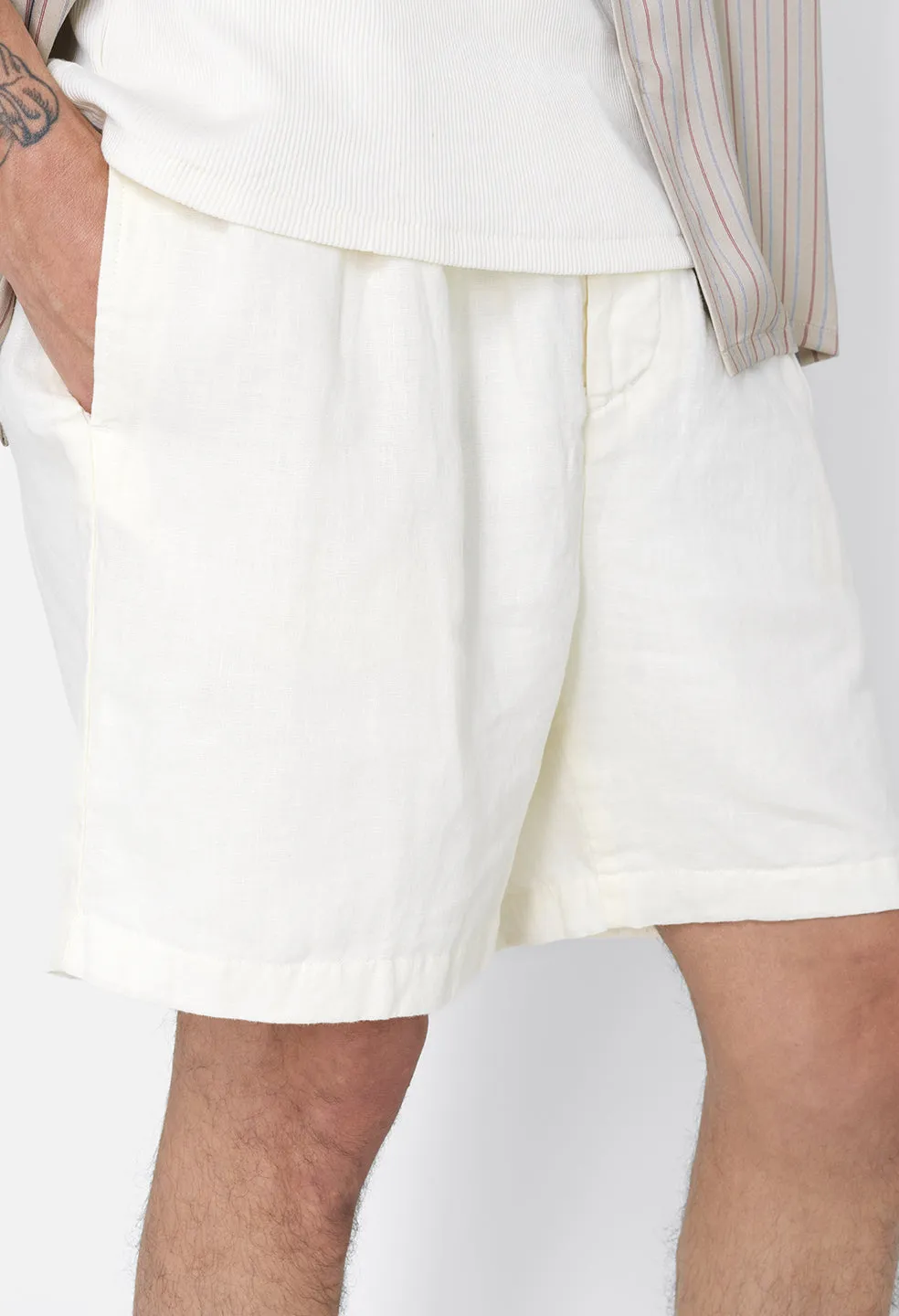 Linen Easy Short / Ivory