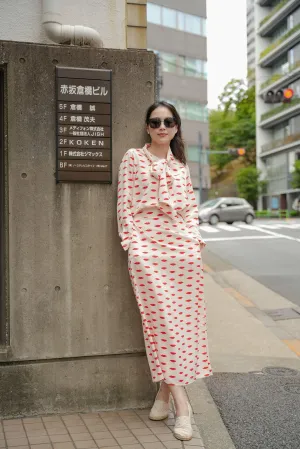 LIP PRINT SKIRT