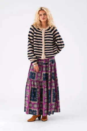 LOLLYS LAUNDRY Nova Cardigan | Dark Blue