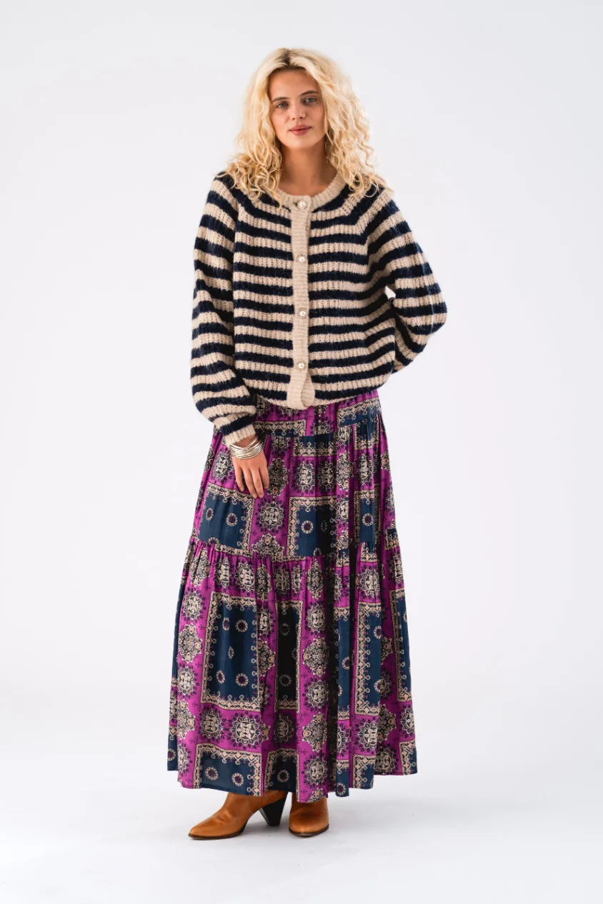 LOLLYS LAUNDRY Nova Cardigan | Dark Blue