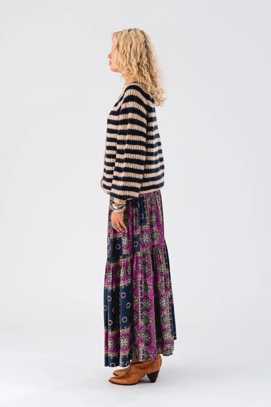 LOLLYS LAUNDRY Nova Cardigan | Dark Blue