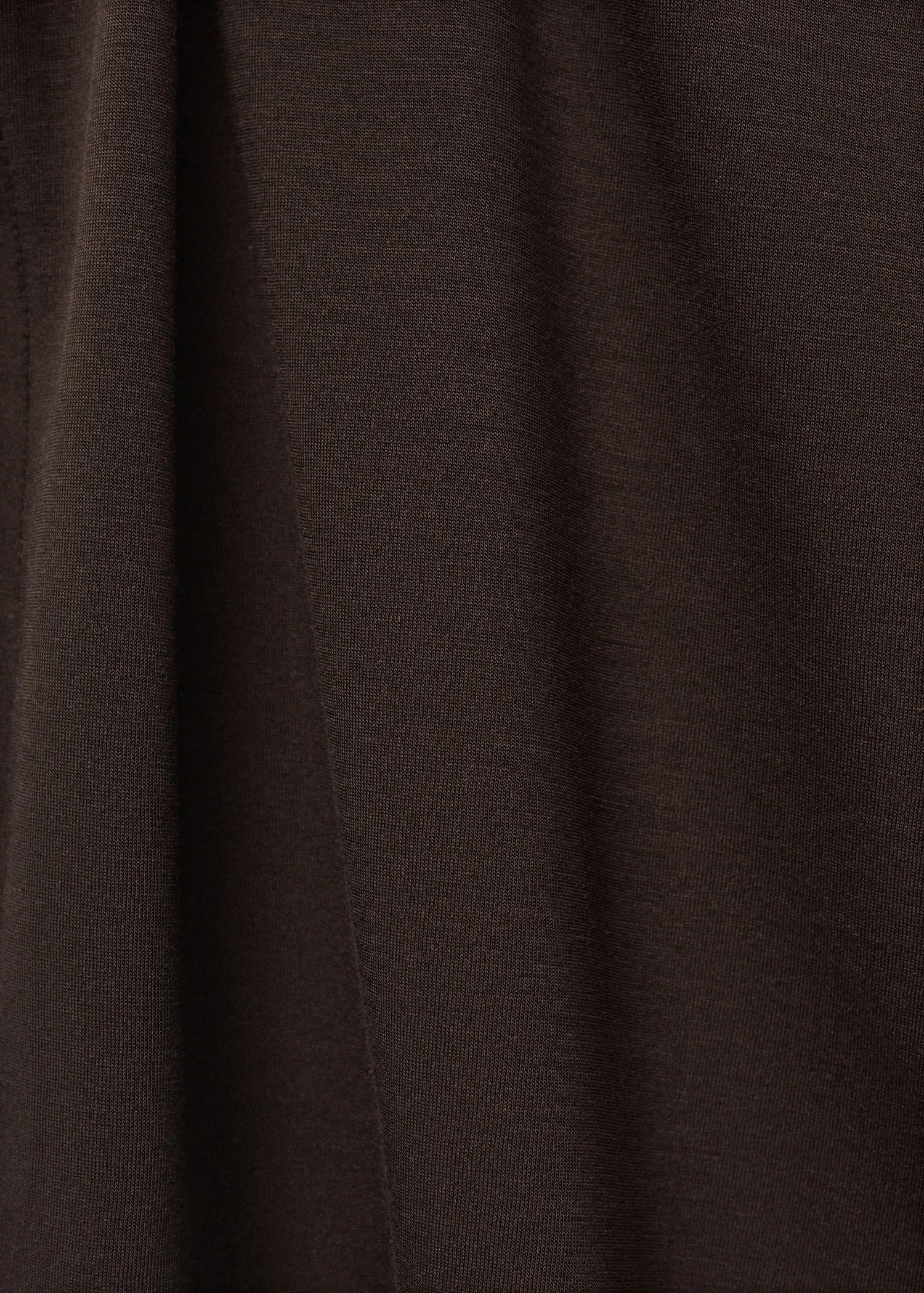 Low-neck lyocell top