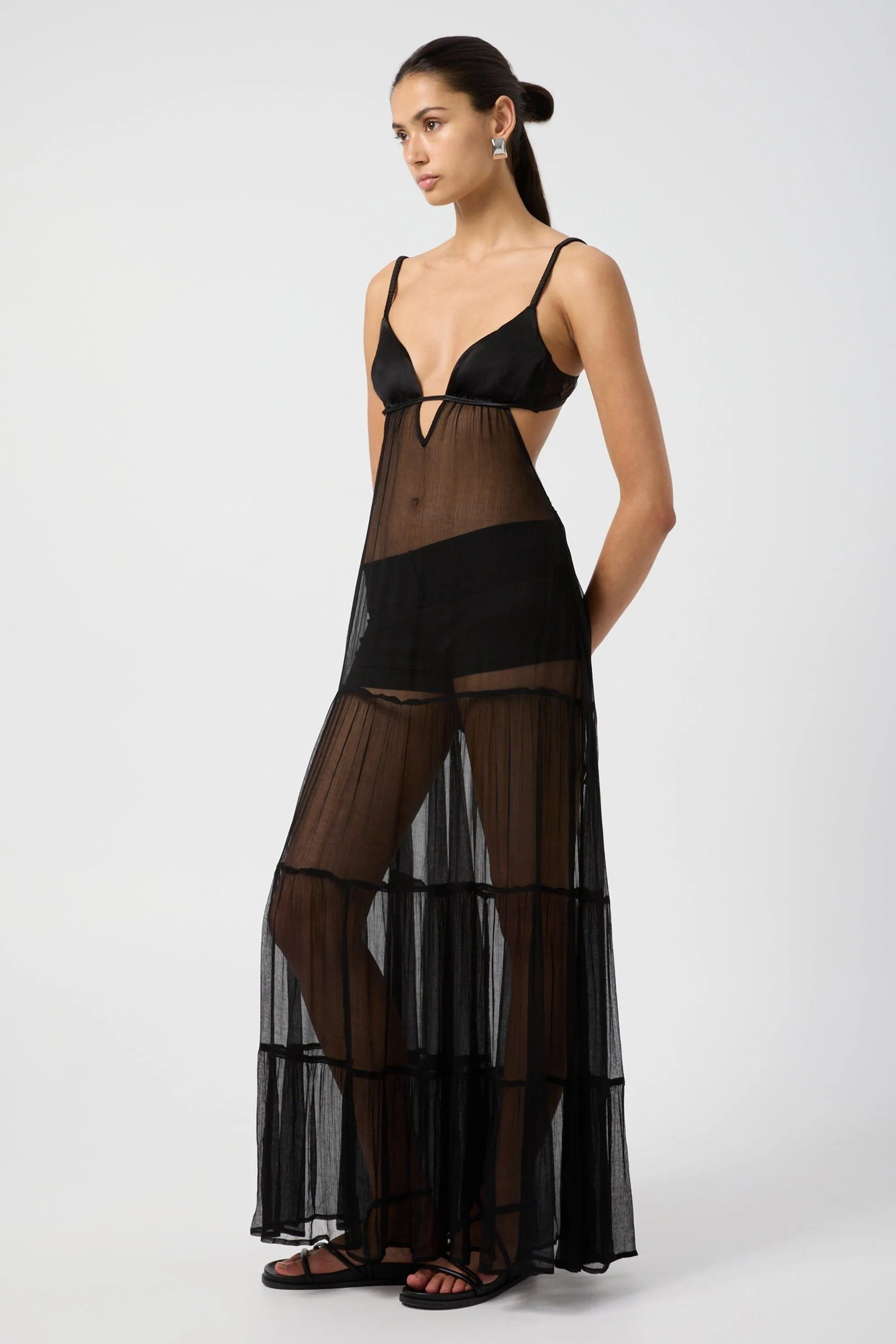 LUCID MAXI DRESS | BLACK