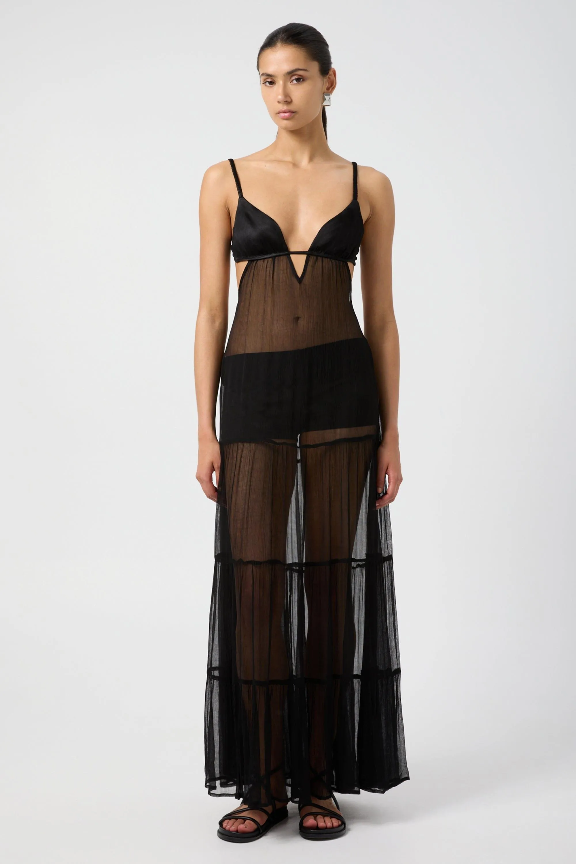 LUCID MAXI DRESS | BLACK