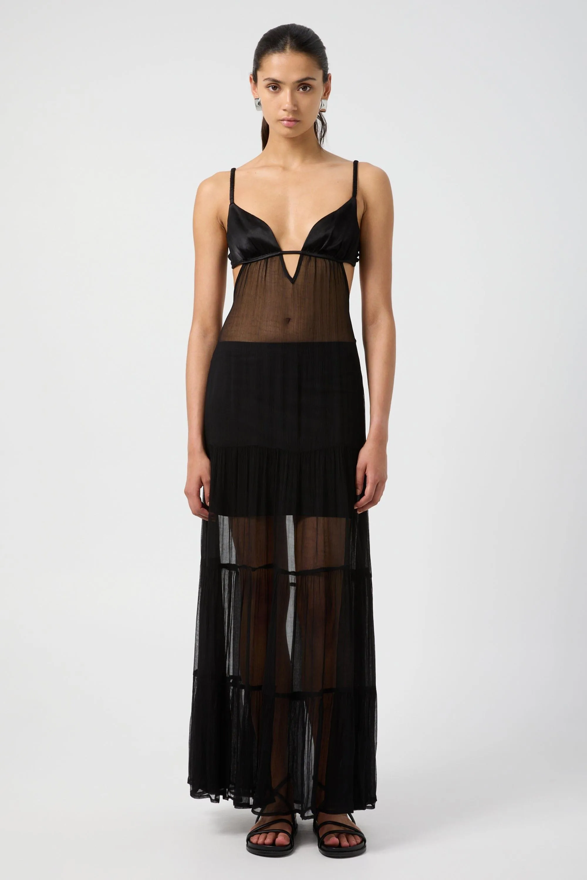 LUCID MAXI DRESS | BLACK