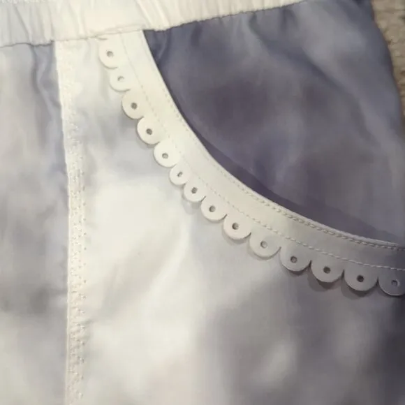 Lululemon paradise tie dye shorts grey/white