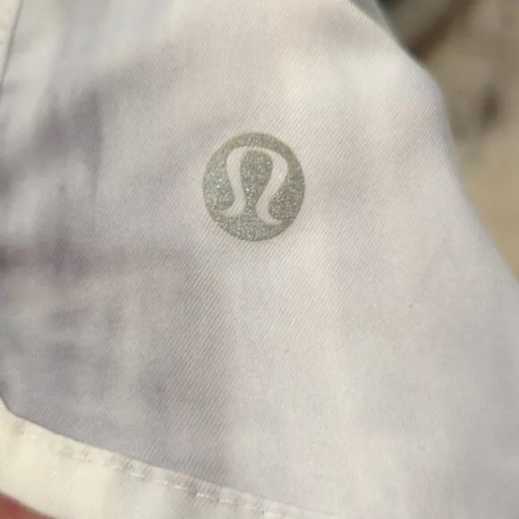 Lululemon paradise tie dye shorts grey/white