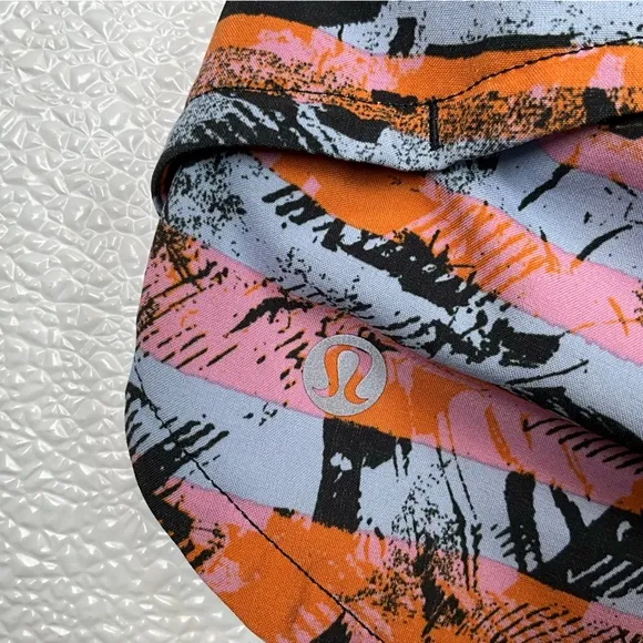 Lululemon Speed Up Short *2.5&quot; Inversion Multi / Black W7ANSR Size 4