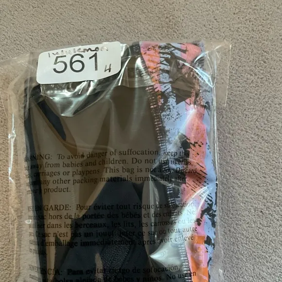 Lululemon Speed Up Short *2.5&quot; Inversion Multi / Black W7ANSR Size 4