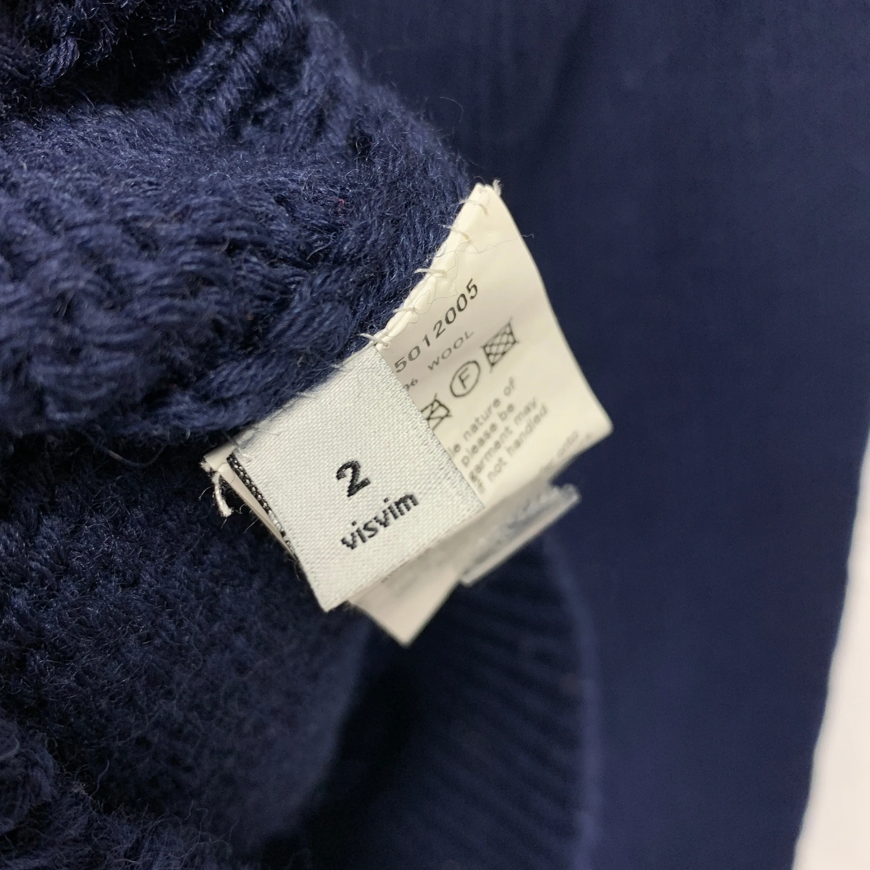 [M] Visvim AW13 Sturgis Sweater FZ Wool