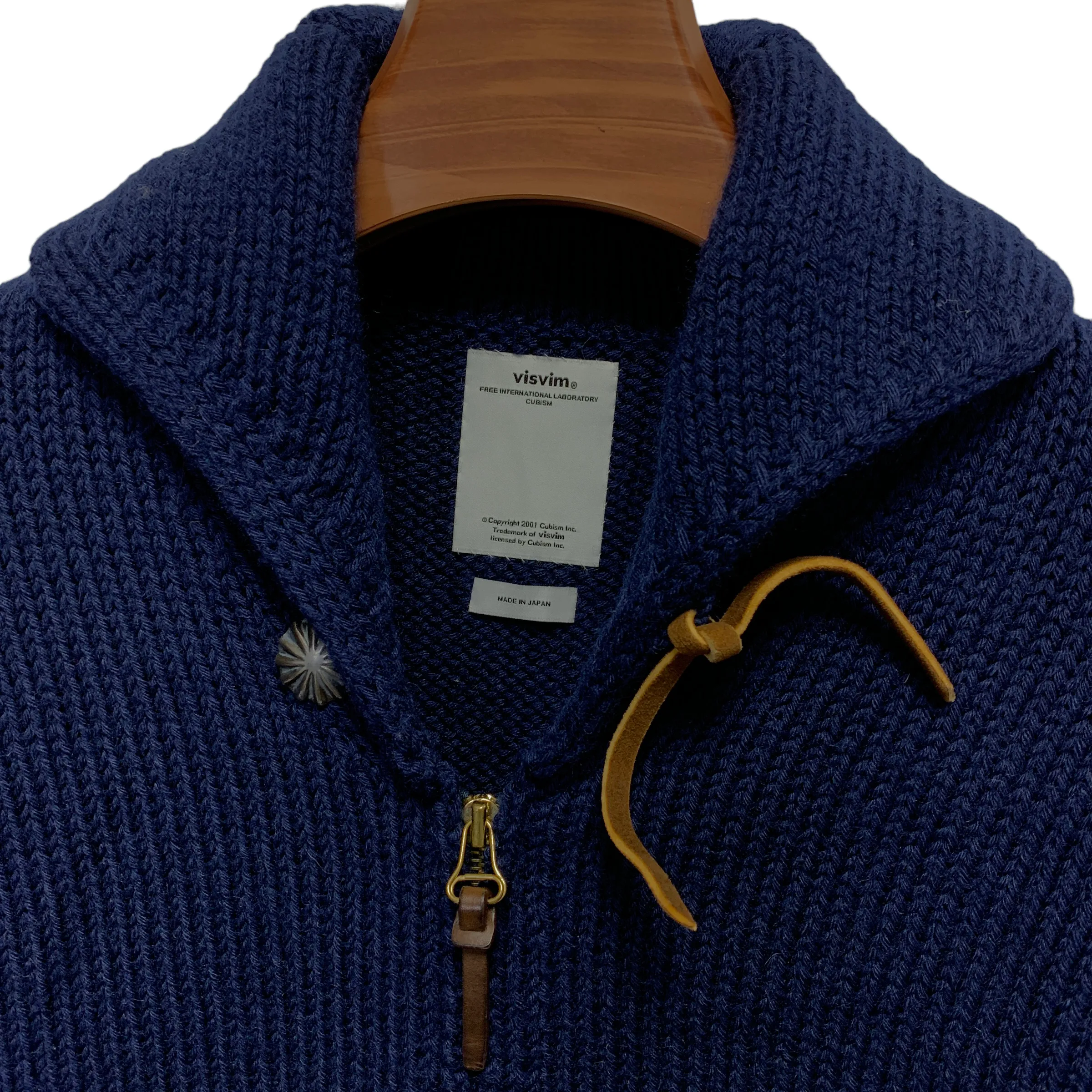 [M] Visvim AW13 Sturgis Sweater FZ Wool