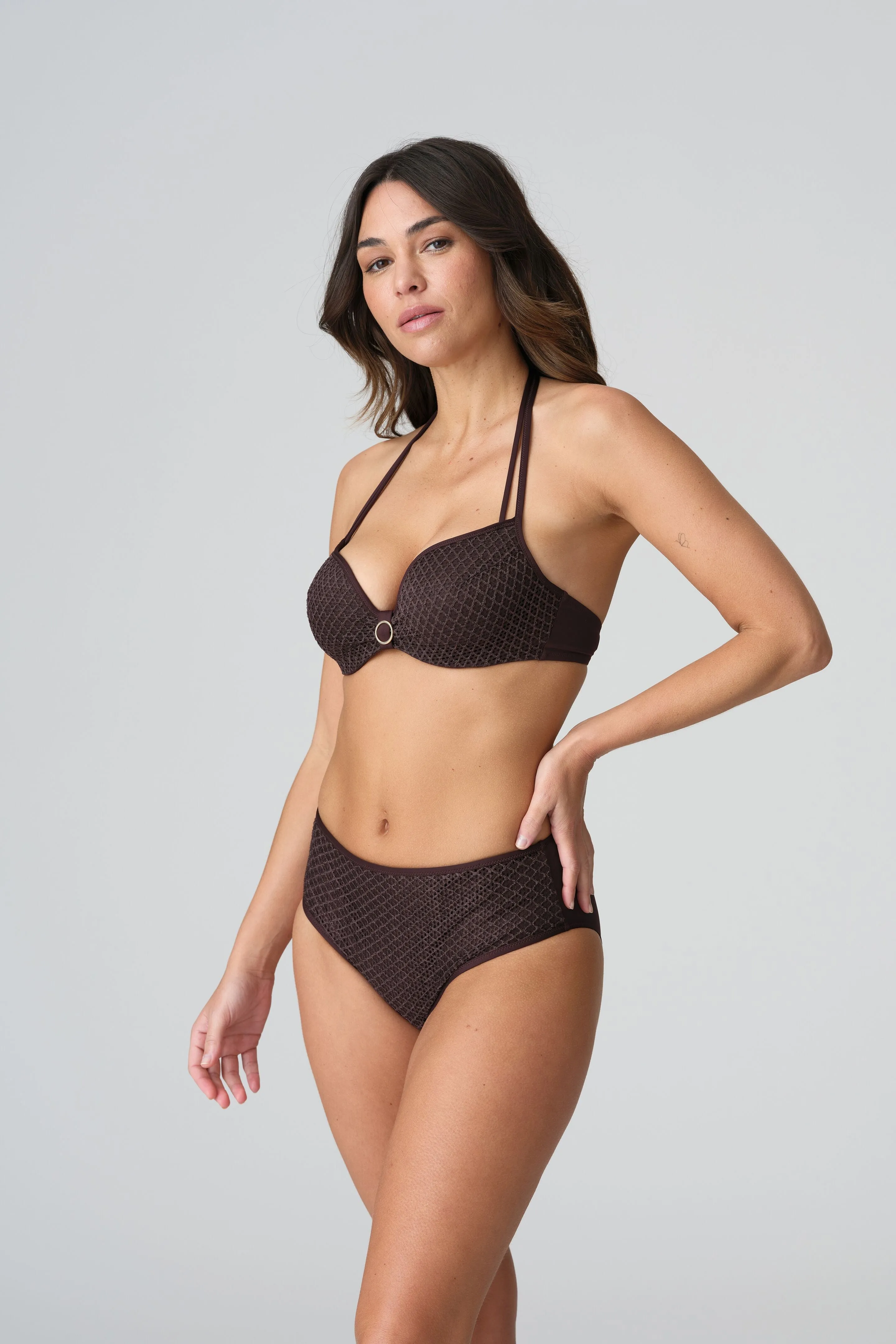 Marie Jo Swim unterlegter Bikini Herzform Tomar earth