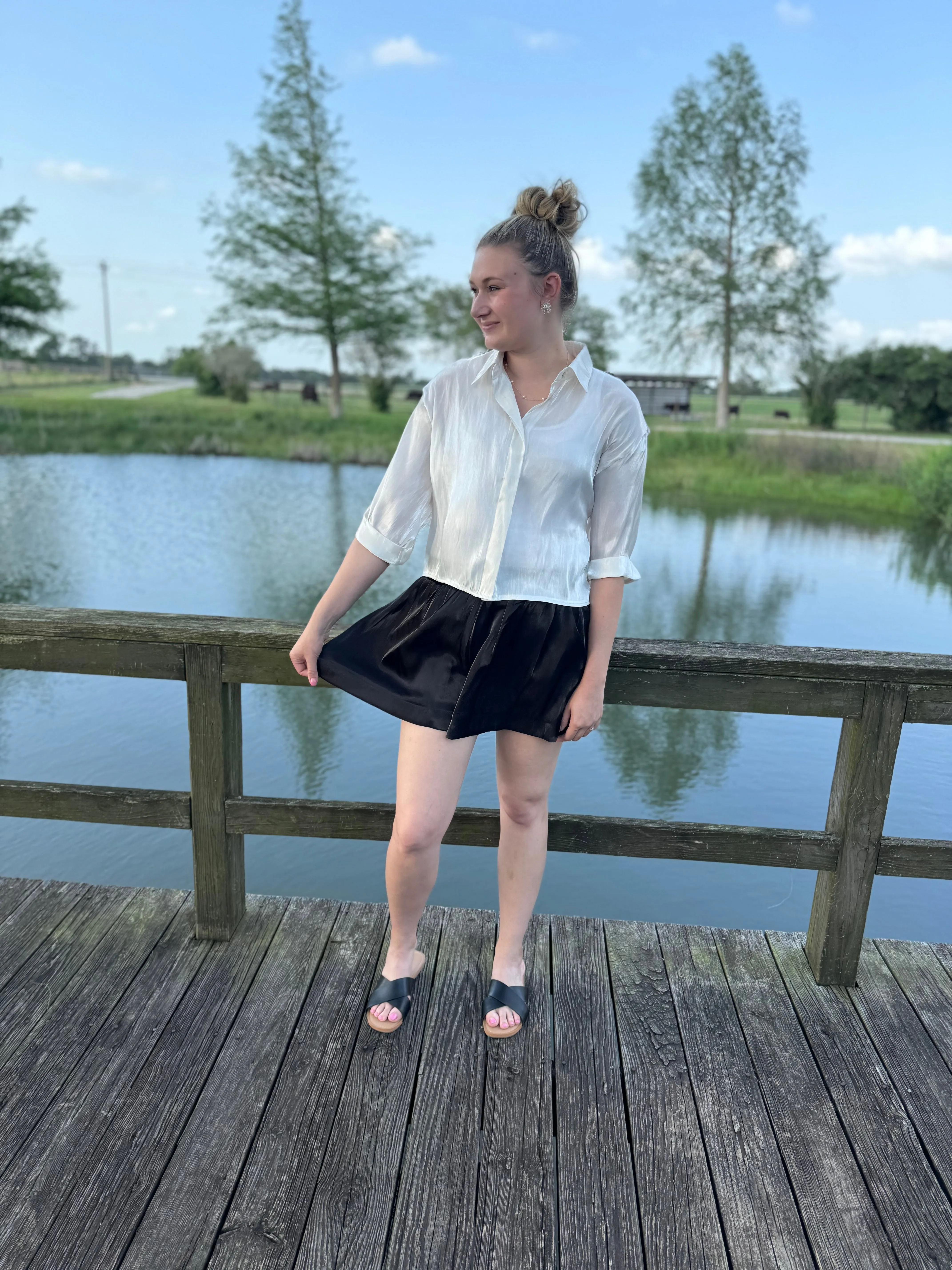 Megan Shorts- Black