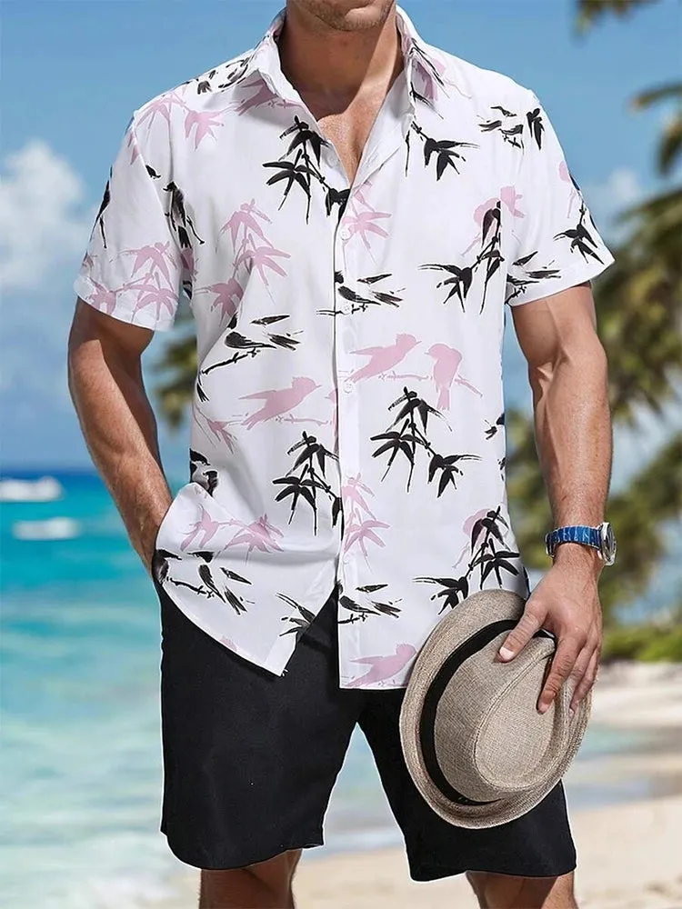 Men’s Casual Summer Shirt and Shorts Set