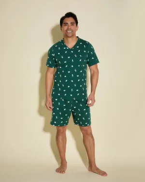 Men's T Shirt & Short Lounge Set