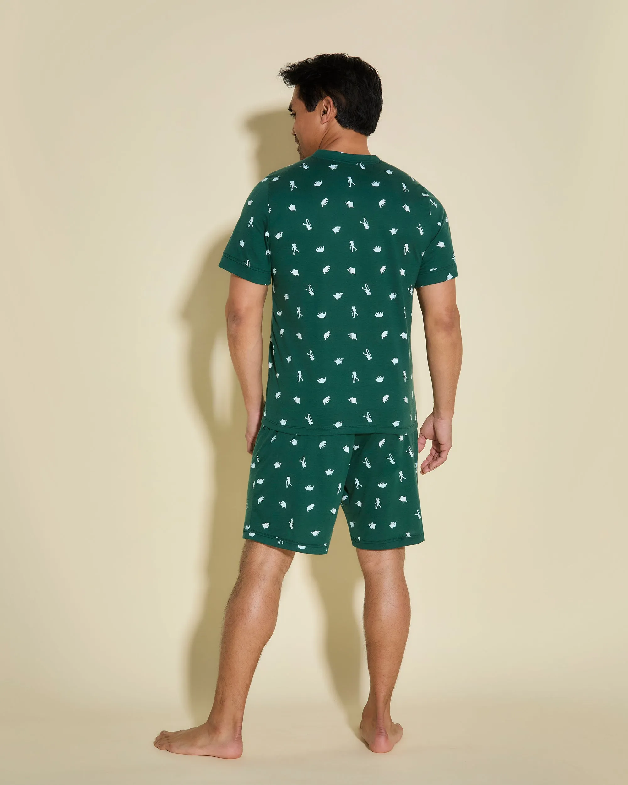Men's T Shirt & Short Lounge Set