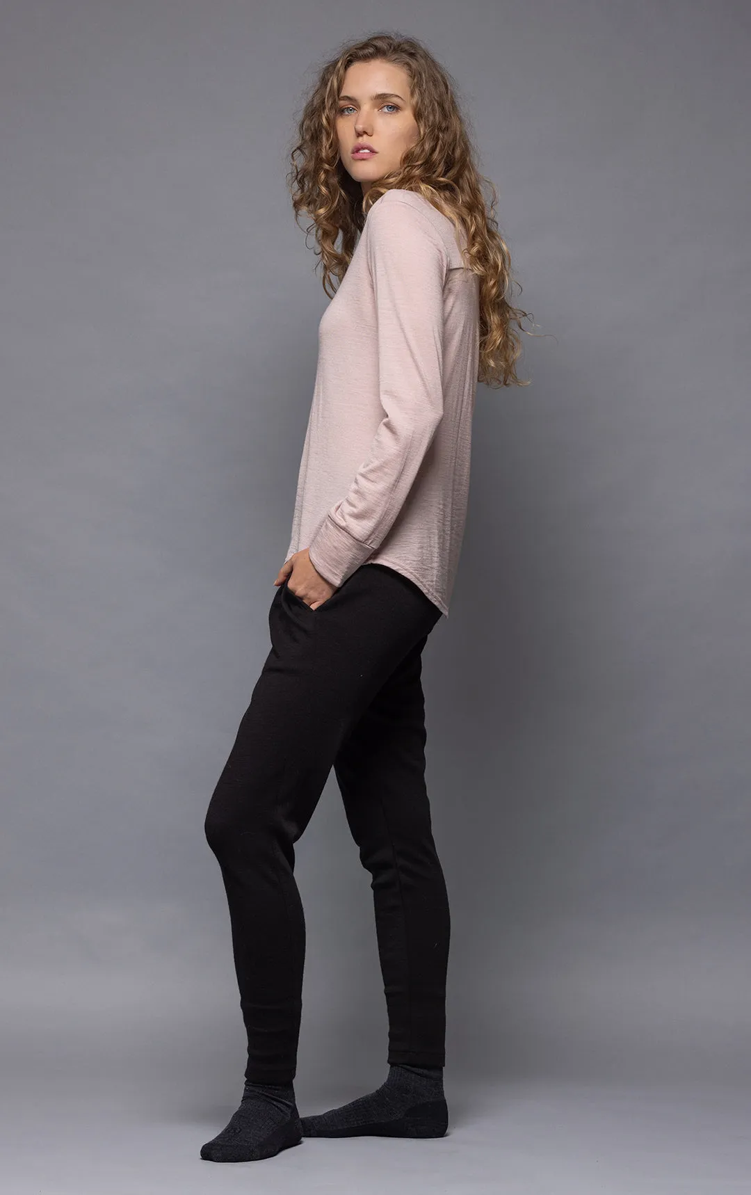 MERINO ESSENTIAL LS TEE